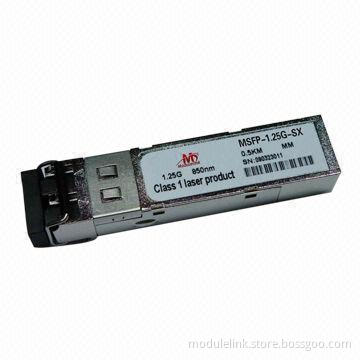 1.25Gbps SFP 850Nm Multi-mode Transceiver, Low Power Dissipation